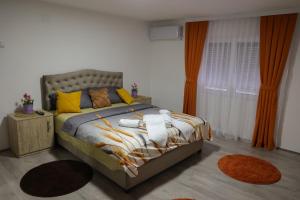 Katil atau katil-katil dalam bilik di Apartman Nikolić