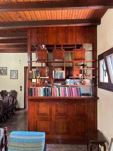 Biblioteket i feriehuset + 6 billeder