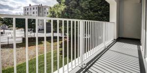 Balkón nebo terasa v ubytování Suite T5 Rennes Gare - Parking privé gratuit