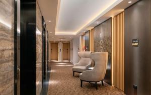 Hilton Port Moresby Hotel & Residences的休息区