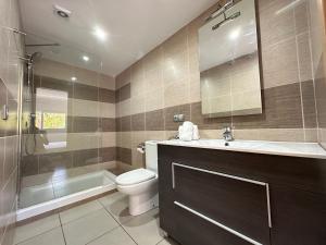 Koupelna v ubytování Agi Drugstore Apartments