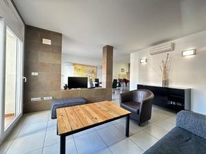 Posezení v ubytování Agi Drugstore Apartments