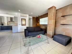 Posezení v ubytování Agi Drugstore Apartments