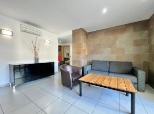 Posezení v ubytování Agi Drugstore Apartments