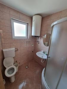 Koupelna v ubytování Vila MINJA