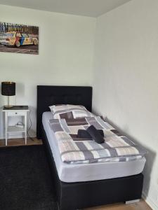 Cama o camas de una habitación en Hinter'm Mäuerchen