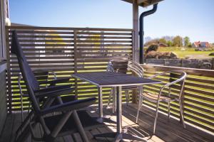 Balcone o terrazza di Hälleviks Camping
