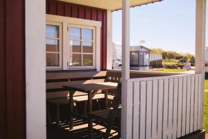 Balcone o terrazza di Hälleviks Camping