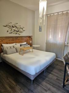 Кровать или кровати в номере VILLA VILLACOLLE