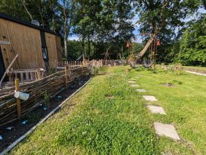 Zahrada ubytování Tinyhouse Daniel