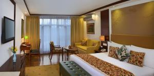 Ένα ή περισσότερα κρεβάτια σε δωμάτιο στο Fortune Resort Heevan, Srinagar - Member ITC Hotels' Group