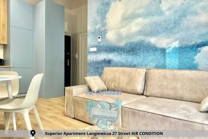 Гостиная зона в Szczecin Apartamenty Aparthotel D'orski +171 фотография