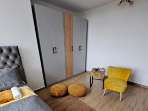 Zona de estar de Apartman Yellow Moon