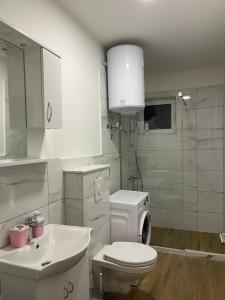 Koupelna v ubytování Apartmani B&A + 10 fotografií