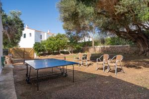 Πινγκ πονγκ στο S'AUBA villa exclusiva con piscina privada de agua salada y horno de pizza ή εκεί κοντά