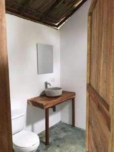 Koupelna v ubytování Hostel Nugeku