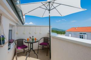 Μπαλκόνι ή βεράντα στο Apartman Melani