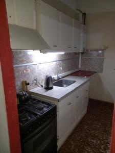 Kuchyň nebo kuchyňský kout v ubytování Brizas de Santa Ana