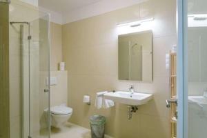 A bathroom at Apartman Balaton