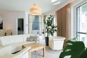 Posezení v ubytování Apartman Balaton privát stranddal