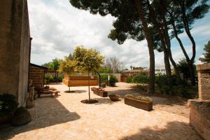 Zahrada ubytování villa dei cento Pini