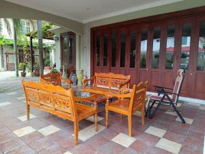 Balkón nebo terasa v ubytování Omar Little Palace - 4 Bedroom Homestay Seremban