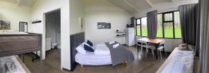 Arhus Cottage and Camping客房内的一张或多张床位