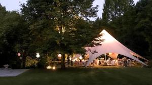 Zahrada ubytování The Script B&B