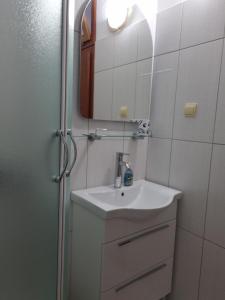 Koupelna v ubytování Villa Oliva