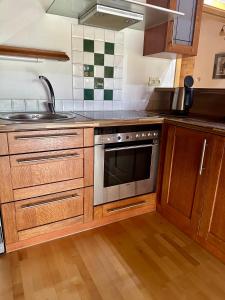 Η κουζίνα ή μικρή κουζίνα στο Apartmán Lazec