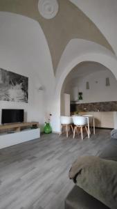 Posezení v ubytování leuca house