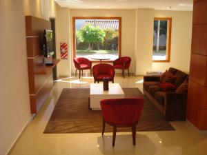 TV/trung tâm giải trí tại Olimpo Hotel & Suites