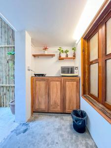 Kuchyň nebo kuchyňský kout v ubytování Bamboo Home