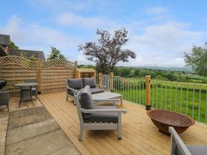 Balkón nebo terasa v ubytování Bay Tree Cottage