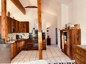 Kuchyňa alebo kuchynka v ubytovaní Landhaus Frank