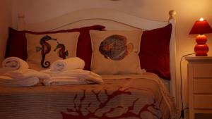 Postel nebo postele na pokoji v ubytování B&B Sole e Luna