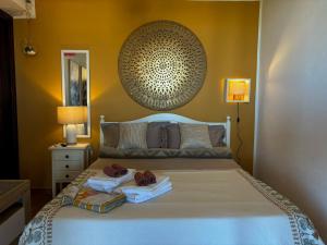 Postel nebo postele na pokoji v ubytování B&B Sole e Luna