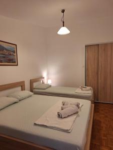 Krevet ili kreveti u jedinici u okviru objekta Apartments Kuc