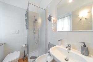 Koupelna v ubytování B&B Osteria dello sperone