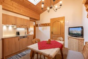 Dapur atau dapur kecil di Eden Appartements