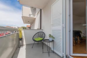 Balkón nebo terasa v ubytování Apartman Maria
