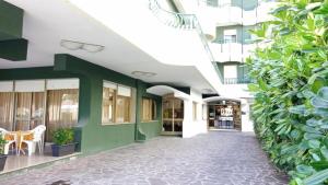 Bygningen som hotellet ligger i