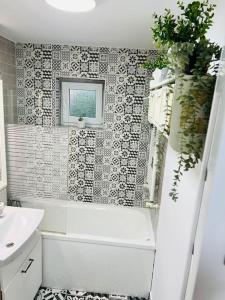 Ένα μπάνιο στο Apartament Victoriei