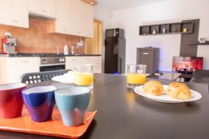 Kuchyňa alebo kuchynka v ubytovaní Apartment City Inn Pécs