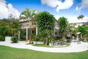 Zahrada ubytování Nirvana Hotel Resort Tetebatu