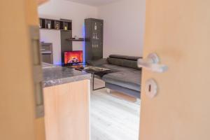 Kuchyňa alebo kuchynka v ubytovaní Apartment City Inn Pécs