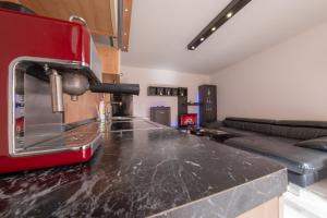 Kuchyňa alebo kuchynka v ubytovaní Apartment City Inn Pécs