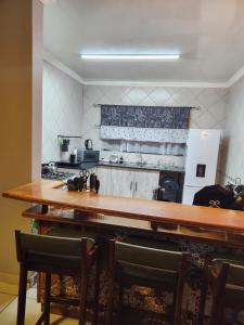 Køkken eller tekøkken på The craft Guesthouse unit 1