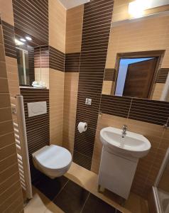 Kúpeľňa v ubytovaní Willa Jagiellonka apartamenty w centrum, parking