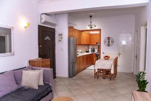 Kuchyň nebo kuchyňský kout v ubytování Sotiris Apartment